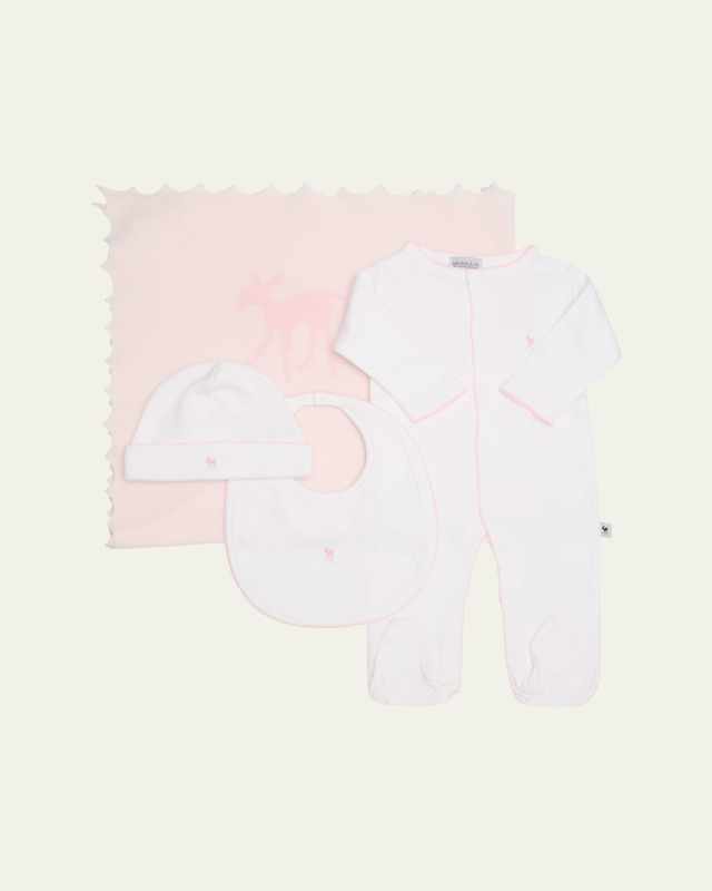 Kid's Baby Fawn Gift Set, Size Newbor